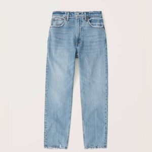 Abercrombie High Rise Mom Jean